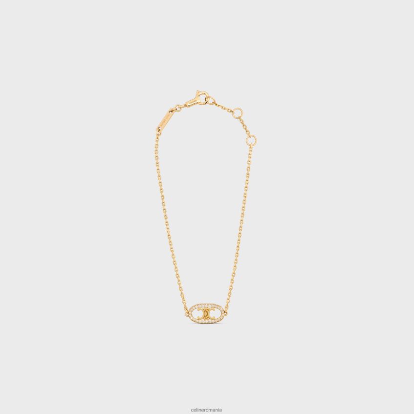 accesorii ro CELINE femei bratara triomphe maillon din diamante 8R6R601379