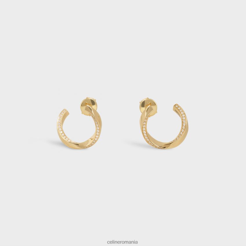 accesorii ro CELINE femei cercei de torsiune din diamante 8R6R601408