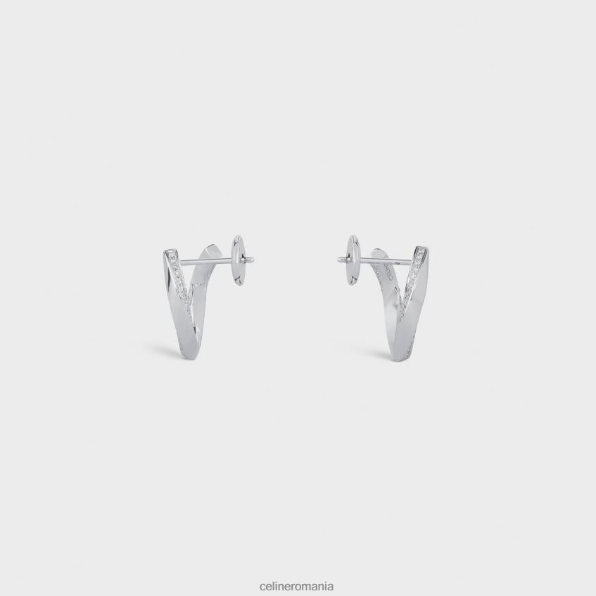 accesorii ro CELINE femei cercei de torsiune din diamante 8R6R601409