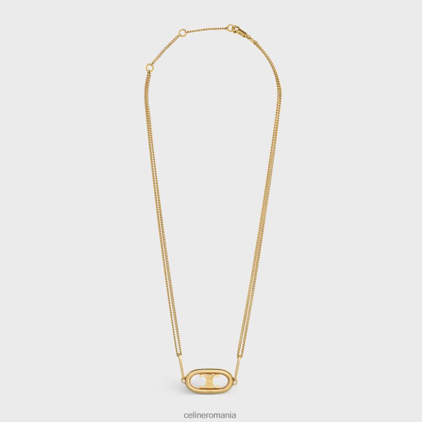 accesorii ro CELINE femei colier triomphe din alamă 8R6R601315