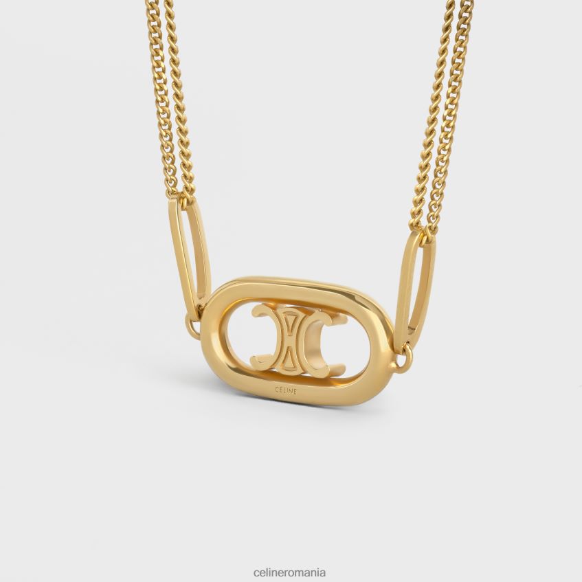 accesorii ro CELINE femei colier triomphe din alamă 8R6R601315