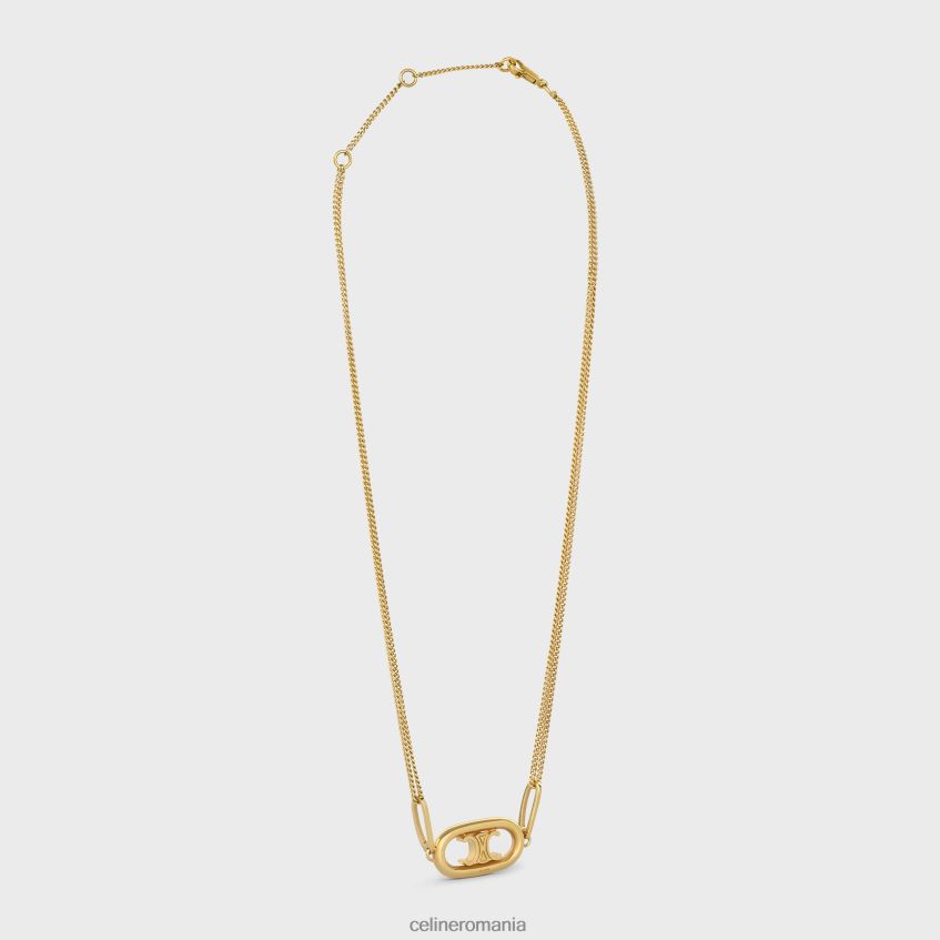 accesorii ro CELINE femei colier triomphe din alamă 8R6R601315