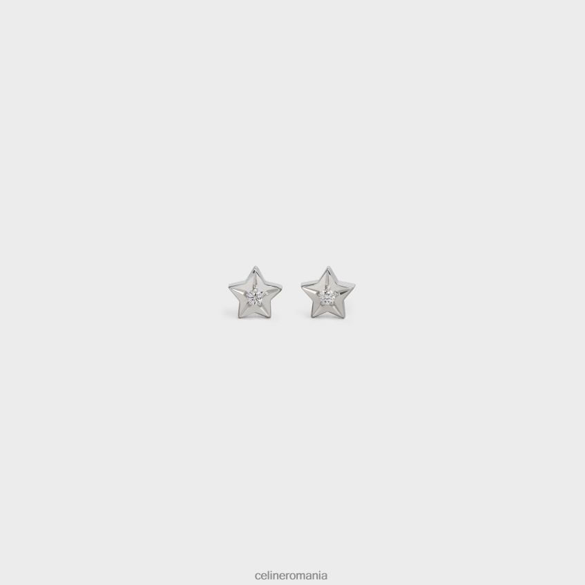 accesorii ro CELINE femei etoile studs in diamante 8R6R601419