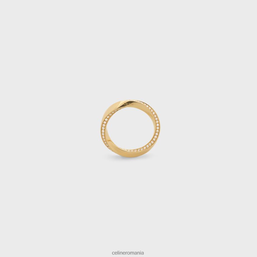 accesorii ro CELINE femei inel de torsiune din diamante 8R6R601410