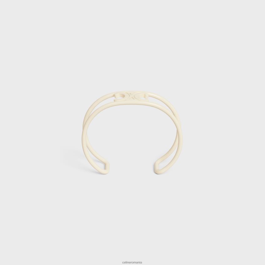 accesorii ro CELINE femei manșetă triomphe din alamă lăcuită 8R6R601320