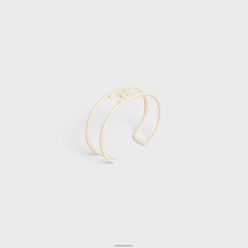 accesorii ro CELINE femei manșetă triomphe din alamă lăcuită 8R6R601320