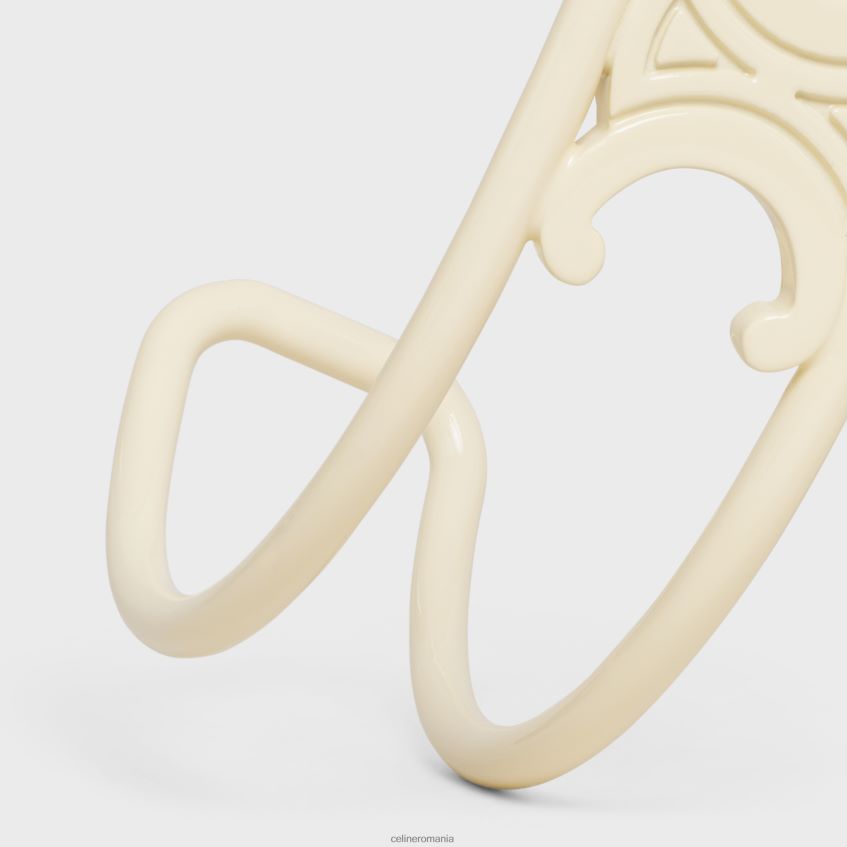 accesorii ro CELINE femei manșetă triomphe din alamă lăcuită 8R6R601320