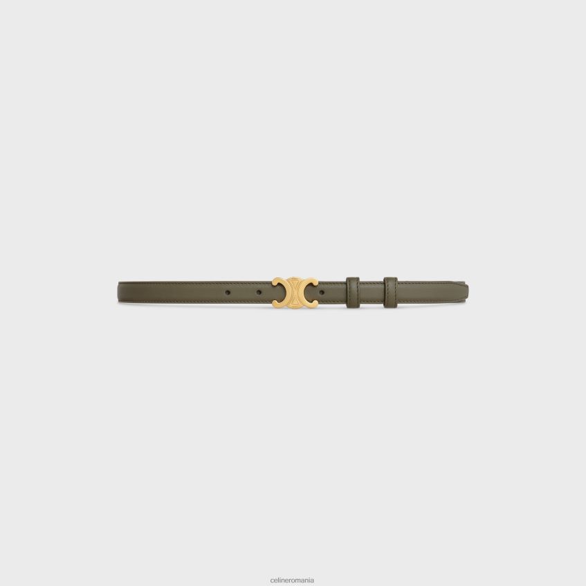 accesorii ro CELINE femei centură triomphe mică din piele de vițel netedă 8R6R601073