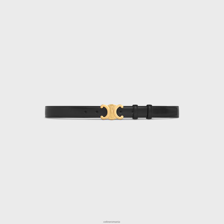 accesorii ro CELINE femei centura medie triomphe din piele taurillon 8R6R601061