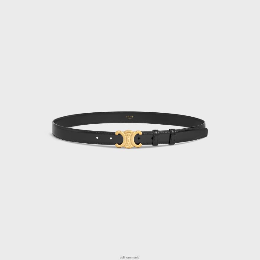 accesorii ro CELINE femei centura medie triomphe din piele taurillon 8R6R601061