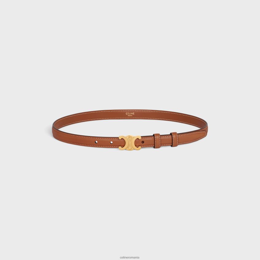 accesorii ro CELINE femei centura triomphe mica din piele de vitel naturala 8R6R601074