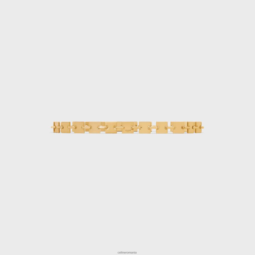 accesorii ro CELINE femei curea cu lanț pătrat din alamă 8R6R601091