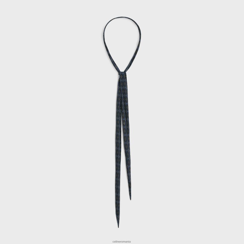 accesorii ro CELINE femei eșarfă subțire din charmeuse de mătase baroc 8R6R601220