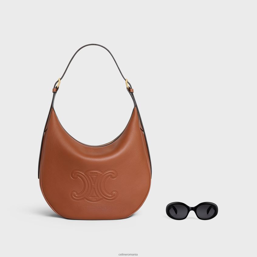 accesorii ro CELINE femei Geanta heloise cuir triomphe din piele de vitel supla 8R6R6034