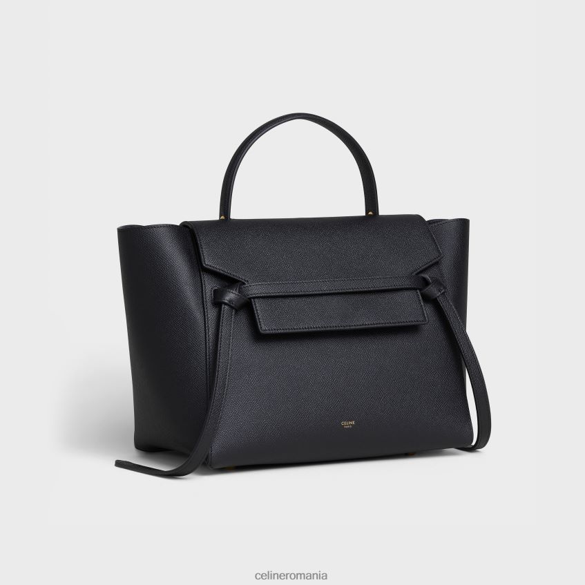 accesorii ro CELINE femei geantă mini curea din piele de vițel granulată 8R6R60261