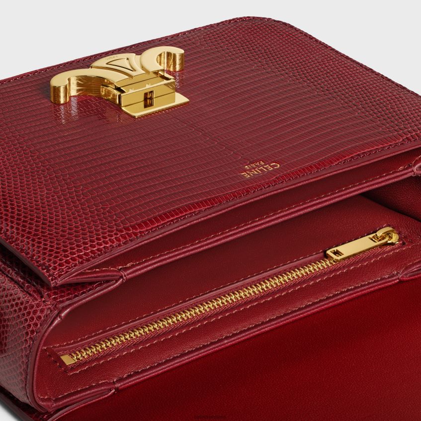 accesorii ro CELINE femei geantă teen triomphe în șopârlă 8R6R6022