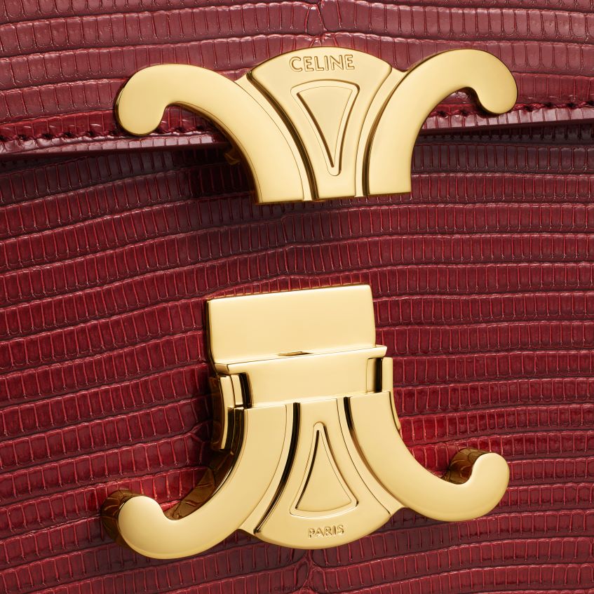 accesorii ro CELINE femei geantă teen triomphe în șopârlă 8R6R6022