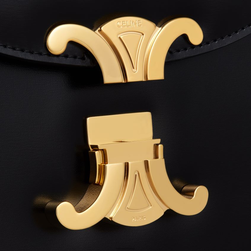 accesorii ro CELINE femei lanț besace clea în piele de vițel lucioasă 8R6R6056