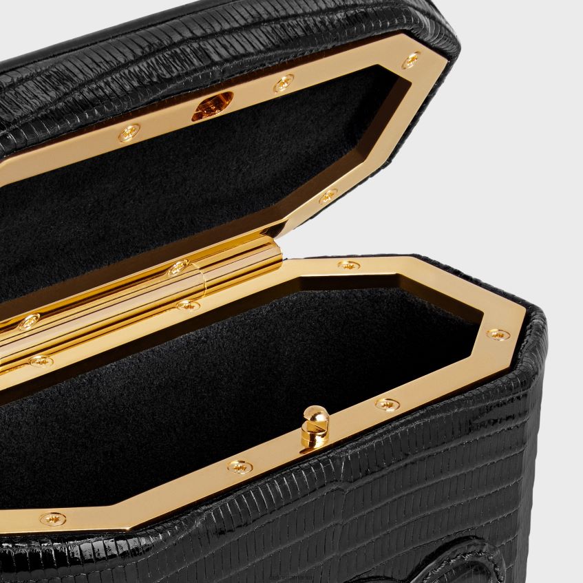 accesorii ro CELINE femei lock bag cuir triomphe în șopârlă 8R6R60213