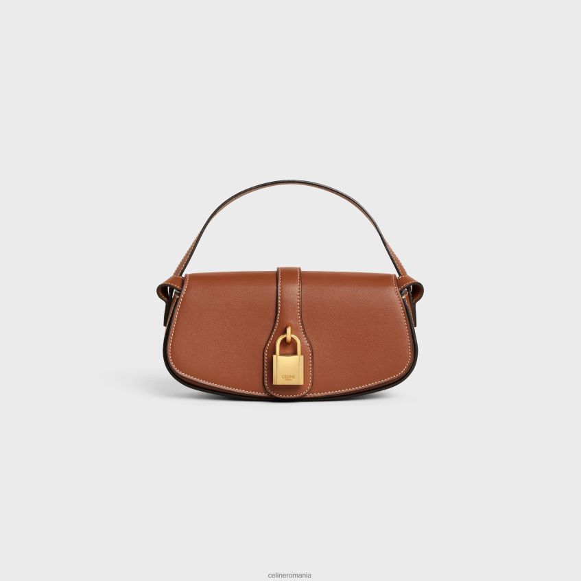 accesorii ro CELINE femei clutch pe curea tabou din piele de vițel netedă 8R6R60397