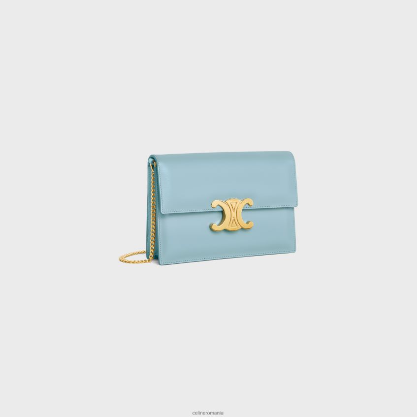 accesorii ro CELINE femei clutch soir din piele de vițel lucioasă 8R6R60393