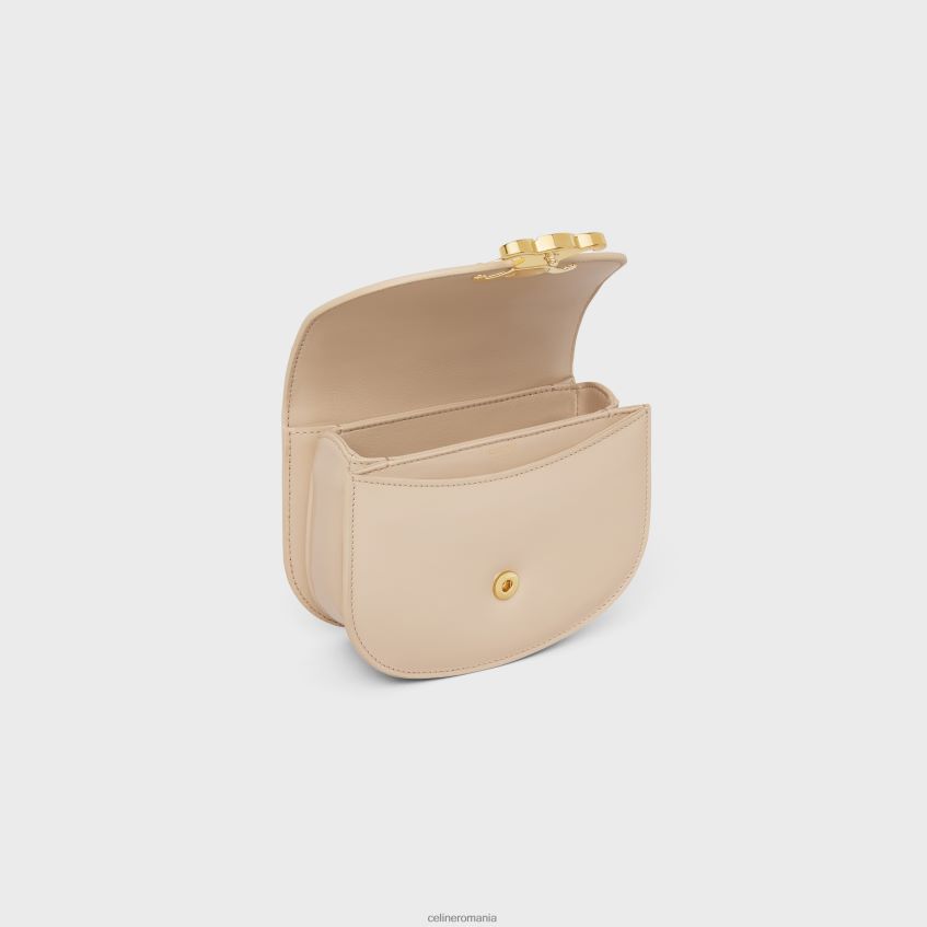 accesorii ro CELINE femei mini besace clea în piele de vițel strălucitoare 8R6R60361
