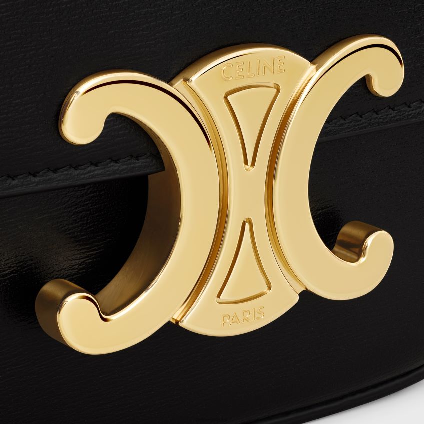 accesorii ro CELINE femei mini lant claude din piele de vitel lucioasa 8R6R60332