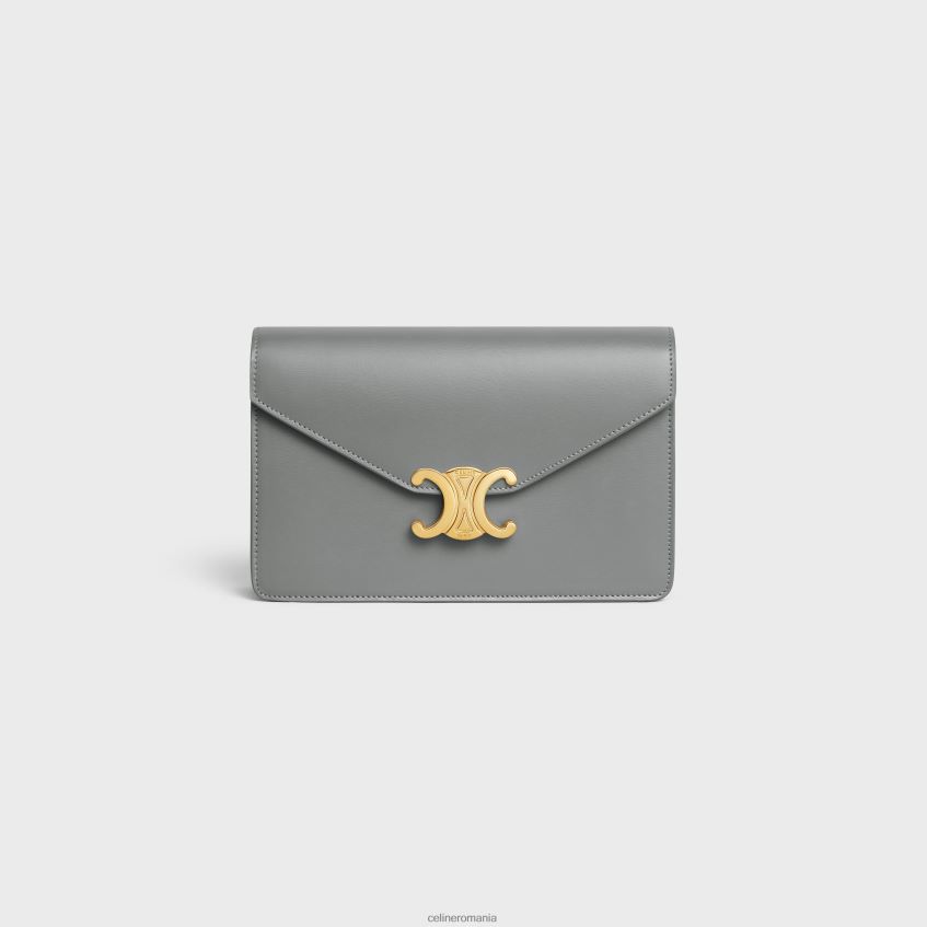 accesorii ro CELINE femei portofel pe lant margo din piele de vitel lucioasa 8R6R60315