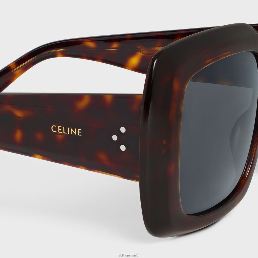 accesorii ro CELINE femei ochelari de soare pătrați s263 din acetat 8R6R601150