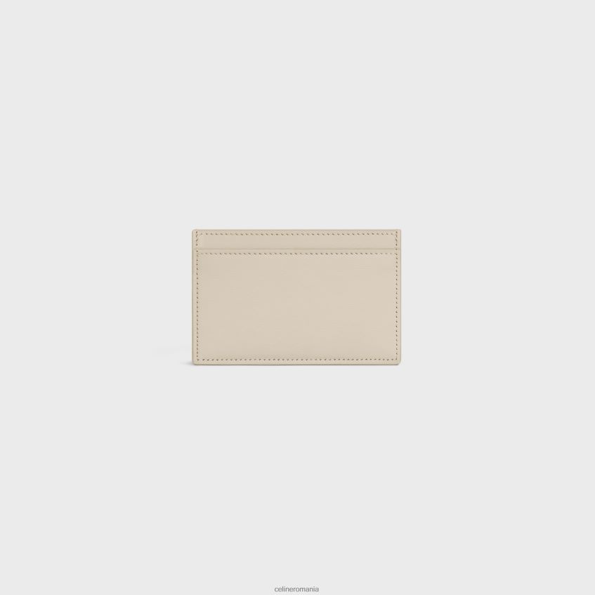 accesorii ro CELINE femei suport card cuir triomphe din piele de vițel lucioasă 8R6R60430