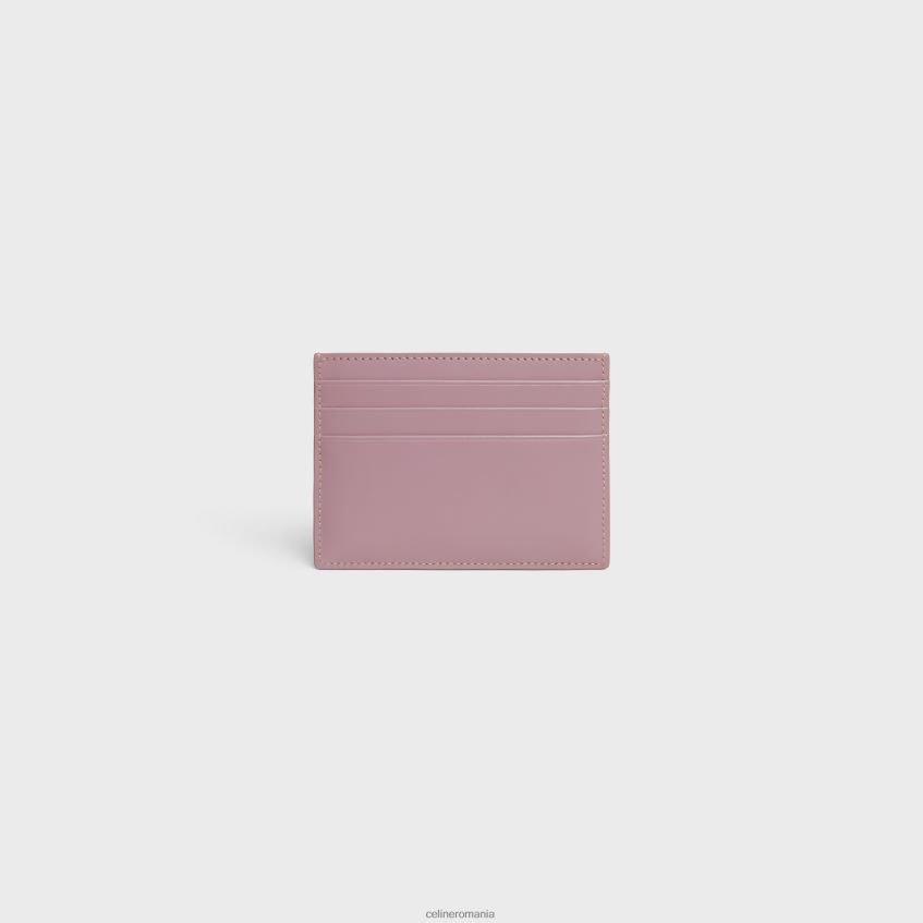 accesorii ro CELINE femei suport de card triomphe din piele de vițel lucioasă 8R6R60488