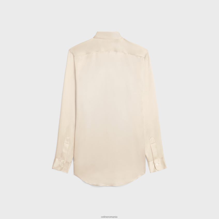 îmbrăcăminte ro CELINE femei cămașă romy din mătase satinată 8R6R60829