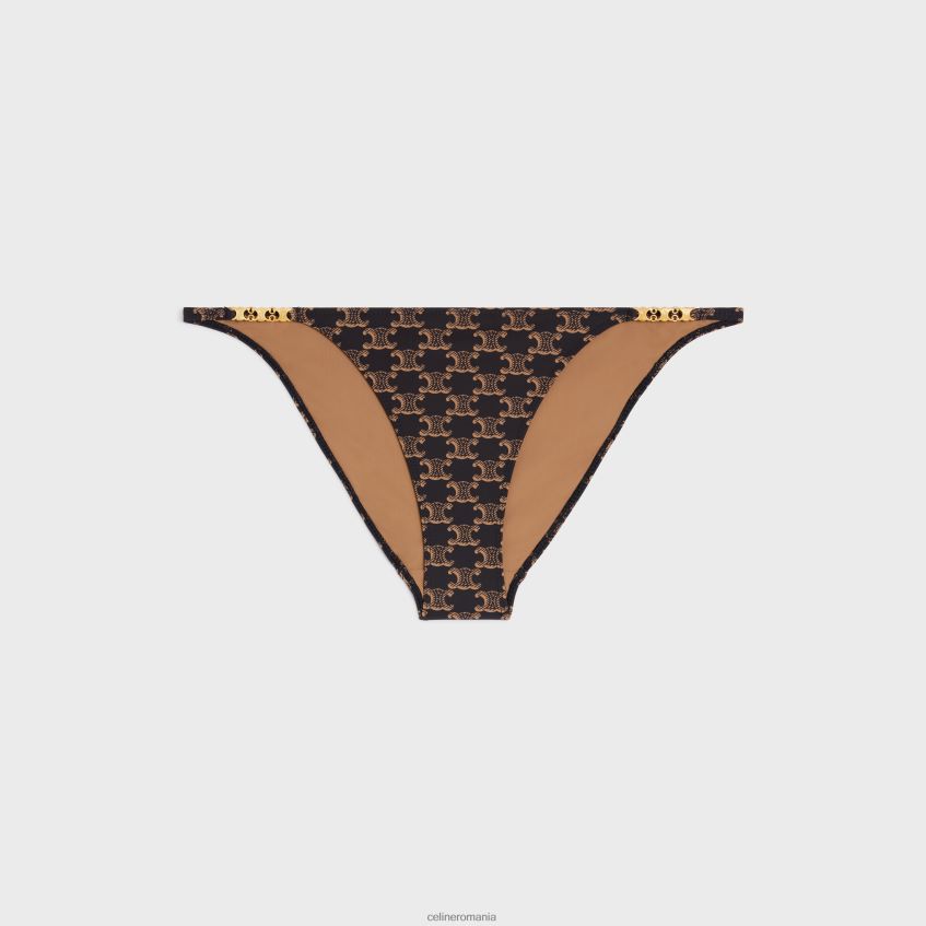 îmbrăcăminte ro CELINE femei fund de costum de baie din jerseu monogram 8R6R60903