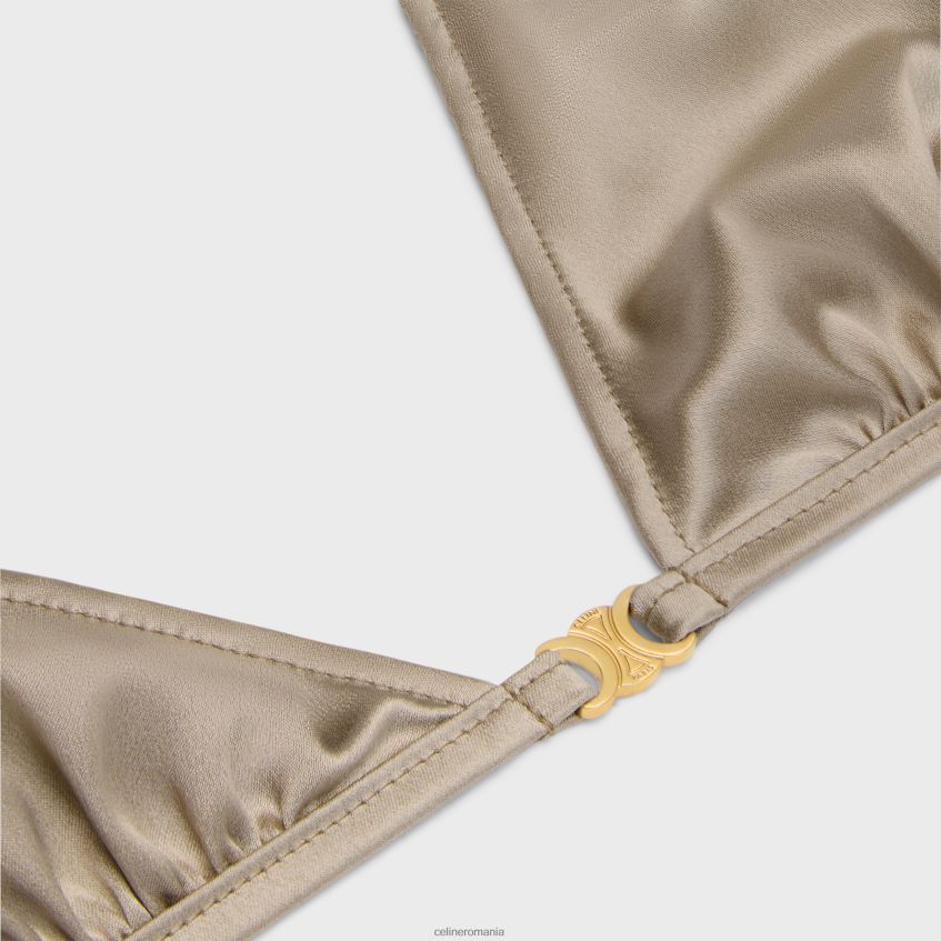 îmbrăcăminte ro CELINE femei sutien triunghi triomphe din mătase 8R6R60583