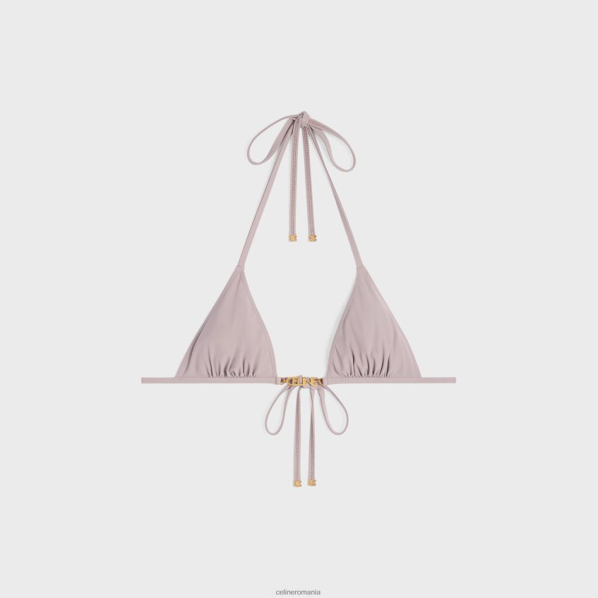 îmbrăcăminte ro CELINE femei top triunghiular din jerseu mat 8R6R60909