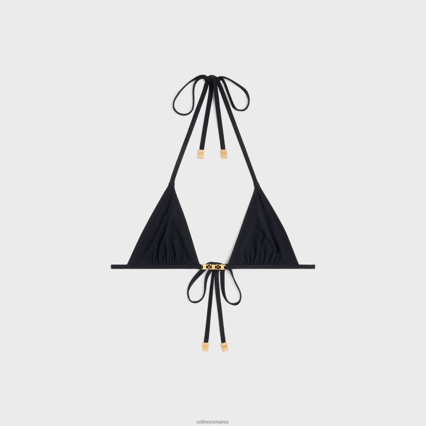 îmbrăcăminte ro CELINE femei top triunghiular triomphe din jerseu mat 8R6R60898