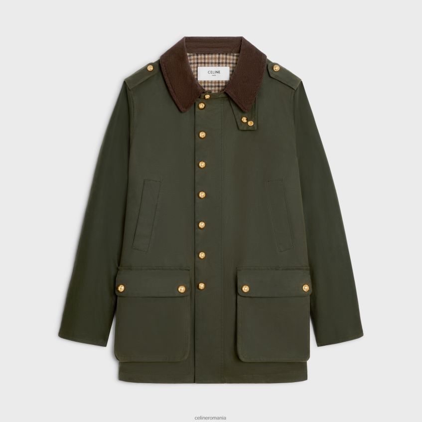 îmbrăcăminte ro CELINE femei geacă de vânătoare din material cerat 8R6R60702