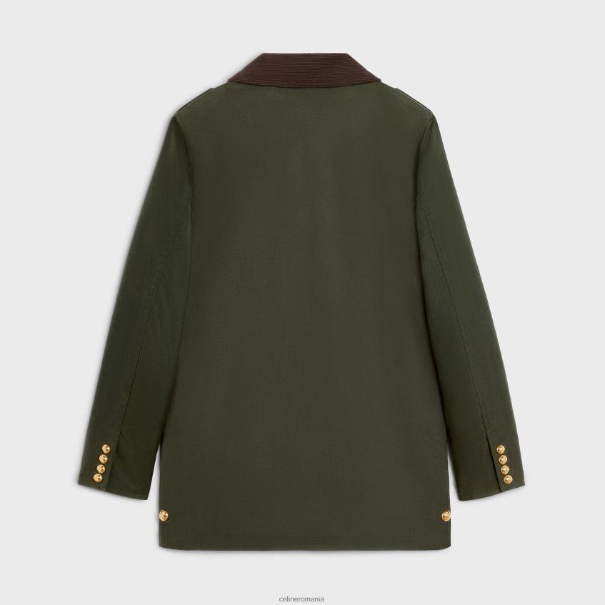 îmbrăcăminte ro CELINE femei geacă de vânătoare din material cerat 8R6R60702