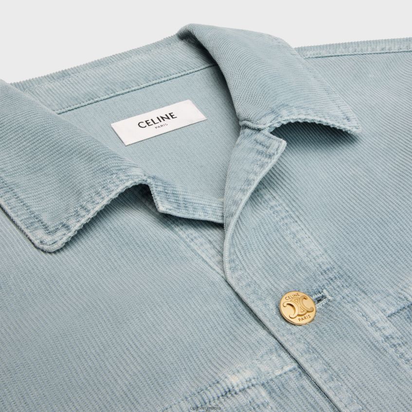 îmbrăcăminte ro CELINE femei jachetă de mașină din catifea 8R6R60567