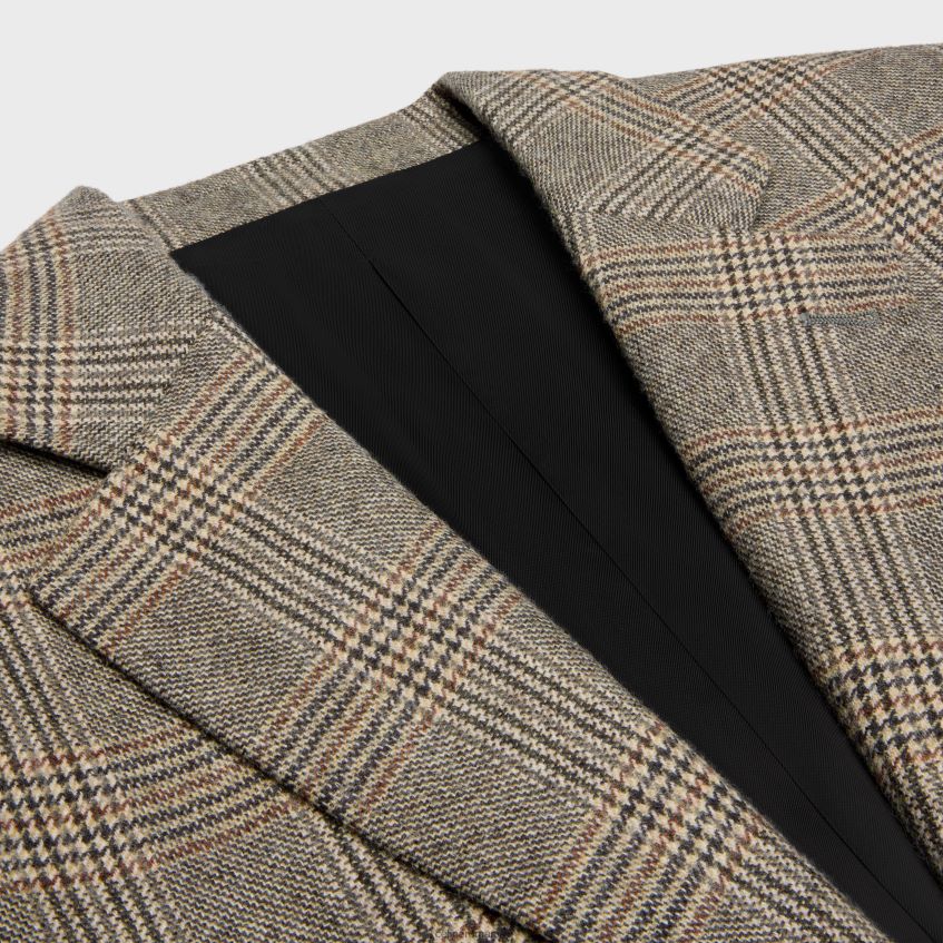 îmbrăcăminte ro CELINE femei jachetă garcon din lână și cașmir 8R6R60573