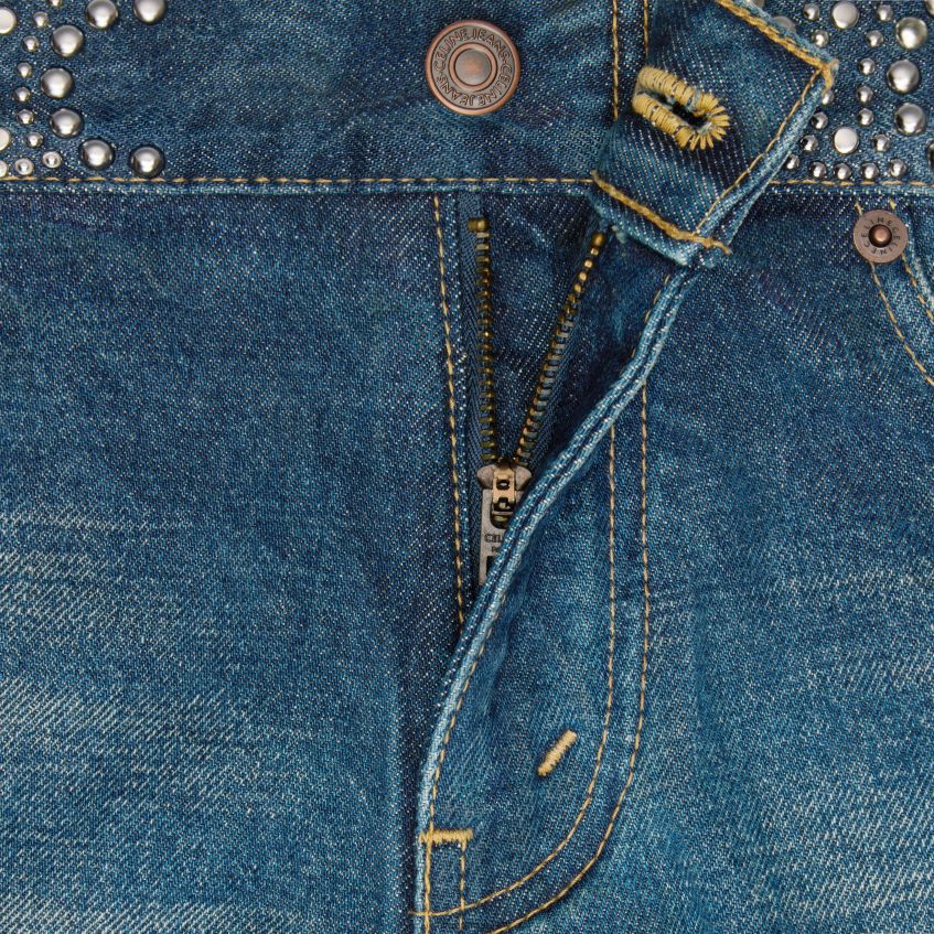 îmbrăcăminte ro CELINE femei pantaloni scurți mini din denim 8R6R60892