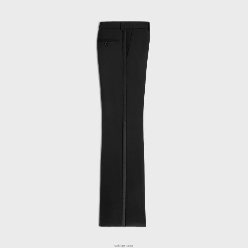 îmbrăcăminte ro CELINE femei pantaloni Tommy Tux din gabardină de lână 8R6R60588