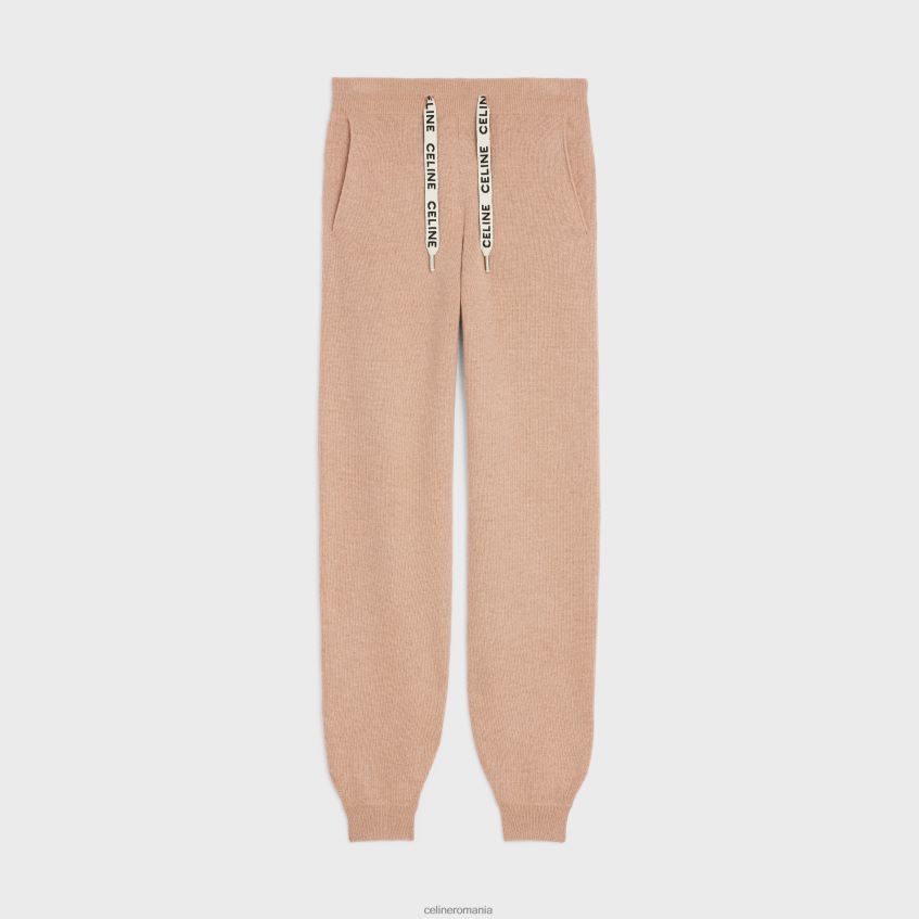 îmbrăcăminte ro CELINE femei pantaloni de sport din lână cașmir 8R6R60882