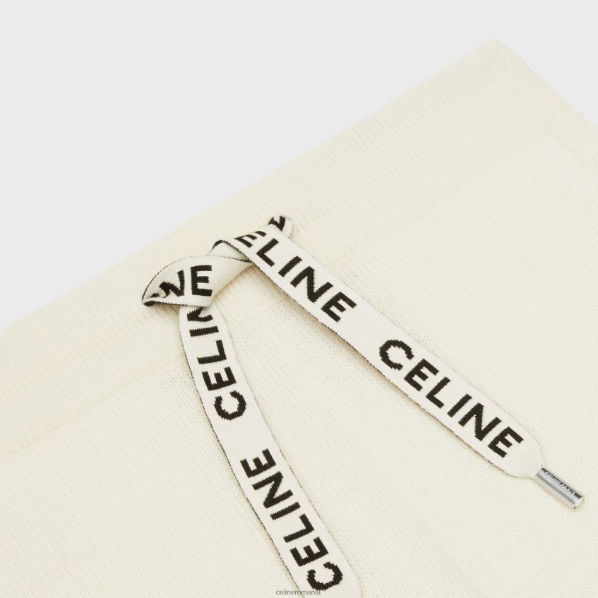 îmbrăcăminte ro CELINE femei pantaloni de sport din lână cașmir 8R6R60883