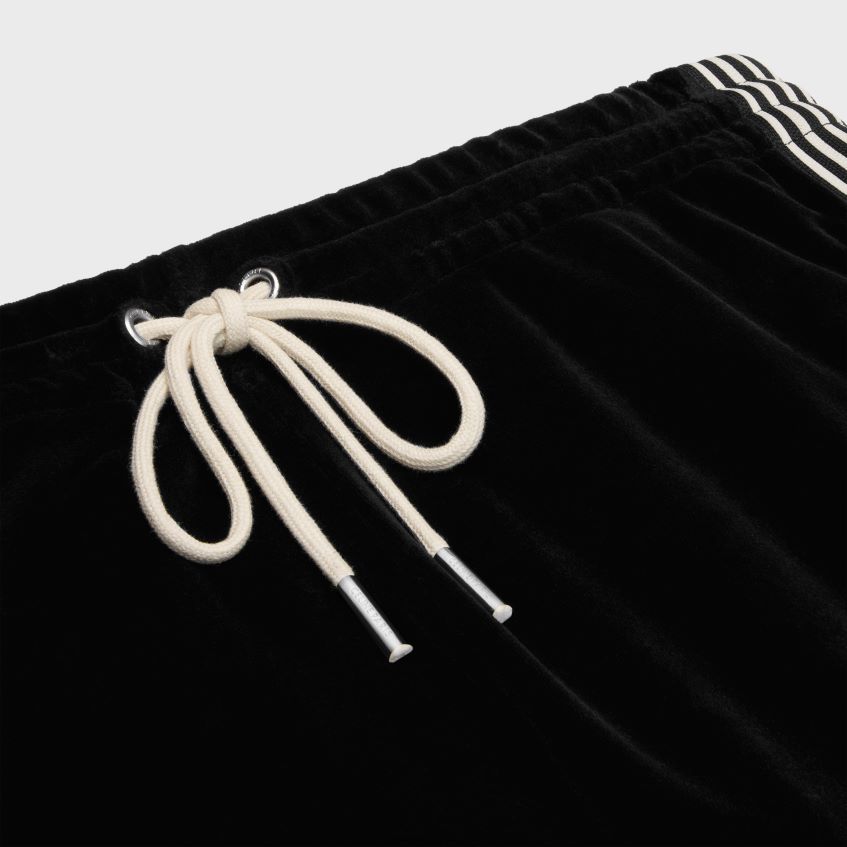 îmbrăcăminte ro CELINE femei pantaloni de trening din jerseu de catifea 8R6R60601