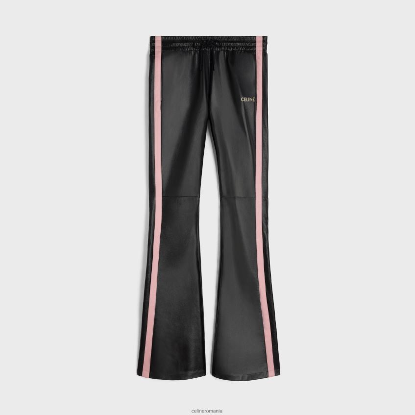 îmbrăcăminte ro CELINE femei pantaloni de trening din piele moale de miel 8R6R60559