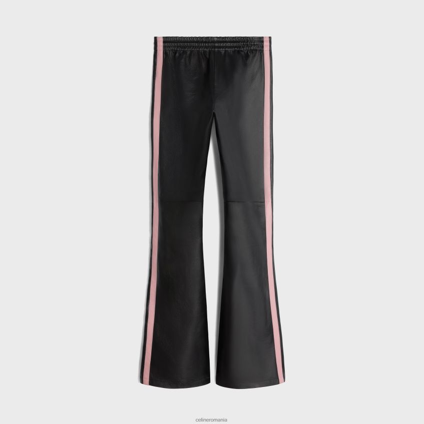 îmbrăcăminte ro CELINE femei pantaloni de trening din piele moale de miel 8R6R60559