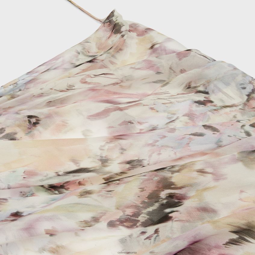 îmbrăcăminte ro CELINE femei rochie lenjerie din muselina de matase 8R6R60807