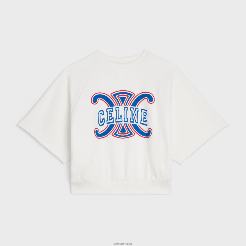 îmbrăcăminte ro CELINE femei hanorac triomphe din fleece de bumbac 8R6R60782