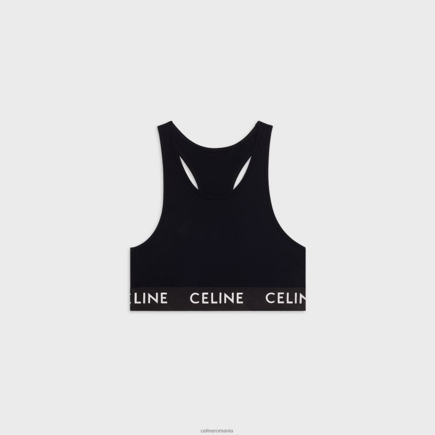 îmbrăcăminte ro CELINE femei sutien sport din tricou tehnic 8R6R60787